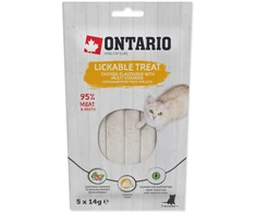 Ontario Laižomas skanėstas su Vištiena + Multivitaminais 5x14g
