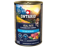 Ontario Adult Veršienos paštetas su Ciberžole 400g