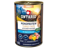 Ontario Adult Monoprotein Kalakutienos paštetas su Batatais 400g