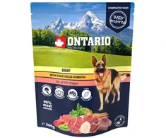 Ontario Jautiena su Daržovėmis sultinyje 300g