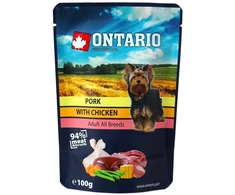 Ontario Kiauliena su Vištiena sultinyje 100g