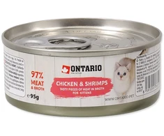 ONTARIO vištiena ir krevetės jauniems katėms