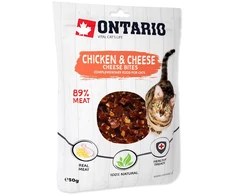 ONTARIO vištienos ir sūrio užkandžiai katėms