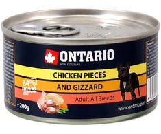 ONTARIO vištienos konservai šunims, 200 g