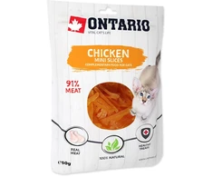 ONTARIO vištienos skanėstai katėms, 50 g