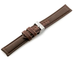 Pacific W34 - PREMIUM - ruda - 24 mm odinis laikrodžio dirželis