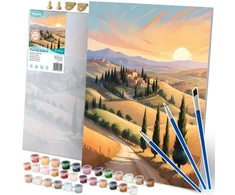 Paveikslas tapybai pagal skaičius 40x50 cm Massido Peizažas