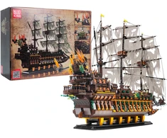 Piratų laivų statybos rinkinys 4364 vnt