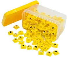 Pix It Inovatyvi Montessori loginė dėlionė su 360 silikoninių detalių, vaikams nuo 4 metų, skatina kūrybiškumą ir kodavimą