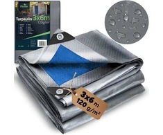 Brezentas 300 x 600 cm 120 g/m2 Plonos PL-500