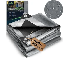 Brezentas 600 x 400 cm 260 g/m2 Plonos PL-501