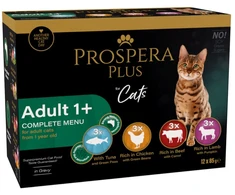 PROSPERA Plus 12x85 g suaugusioms katėms