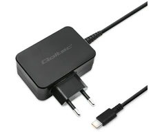 QOLTEC 51024 Charger 65W / 5-20V / 3-3.25A / USB type C / PD / Juodas