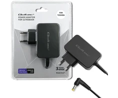 QOLTEC 52407 maitinimo adapteris, skirtas Toshiba ultrabook 45W / 19V / 2,37A / 5,5x2,5