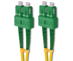 Qoltec Optinio pluošto kabelis SC/APC duplex 5m