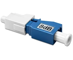 Qoltec optinio pluošto slopintuvas LC/UPC(F)-LC/UPC(M) 8dB
