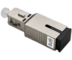 Qoltec optinio pluošto slopintuvas SC/UPC(F) - SC/UPC(M) 8dB
