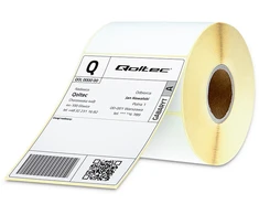 Qoltec terminiai lipdukai 100 x 210 mm, 350 vnt