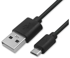 Qoltec USB A vyr. – micro USB B vyr. kabelis 1 m