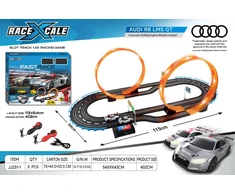 R/C lenktynių trasa AUDI 1:43 - 115x54 cm