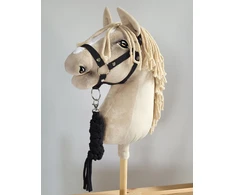 Super Hobby Horse Pavadėlis hobby horse su juodu kordu