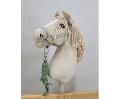 Super Hobby Horse hobby horse skirtas kantaras ir virvė, šalavijo spalvos