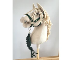 Super Hobby Horse Hobby Horse kantaras ir pavadys, žalia spalva