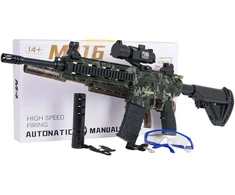 Ramiz M416 vandens želė kulkų šautuvas su priedais
