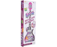 Ramiz Rožinė elektrinė gitaros rinkinys vaikams