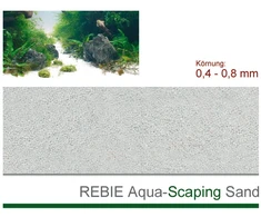 Rebie AQUA-SCAPING smėlis baltas 0,4-0,8 mm 5kg