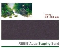 Rebie AQUA-SCAPING smėlis mahagoninis rudas 0,4-0,8 mm 5kg