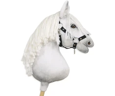 Super Hobby Horse Reguliuojamas kantaras hobi arkliukui A3 – juodas