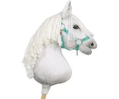 Super Hobby Horse Reguliuojamas kantaras hobi arkliukui A3 – mėtų spalvos