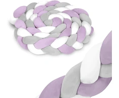 „Ricokids“ 3 m lovelės užtiesalas – violetinė-pilka