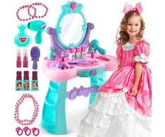 Ricokids 773200 Tualetinis staliukas su veidrodžiu mergaitėms
