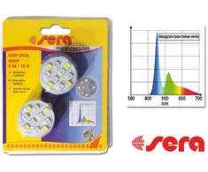 sera LED azur šviesos diodas 2W/12V
