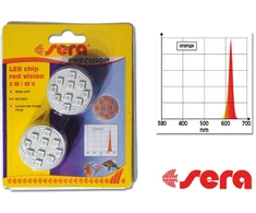 sera LED oranžinė šviesa 2W/12V