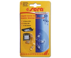 sera mėlynos LED atsarginės 130 Cube