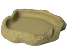 sera reptil maisto/gėrimo indas -M- 17x19x2,5 cm