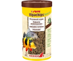 Sera Vipachips Nature 1000 ml, skęstantys traškučiai žuvims