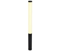 24W LED pastatomas lauko šviestuvas, juodas, 3000K, IP44, 80cm