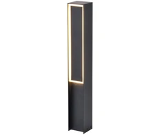 8W LED pastatomas lauko šviestuvas, juodas, 3000K, IP54, 50cm