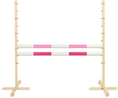 Šuolių kliūtis Hobby Horse 120 cm rožinė su dviem kartelėmis