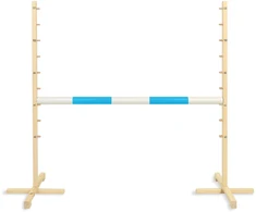 Šuolių kliūtis medinė šviesiai mėlyna 120 cm
