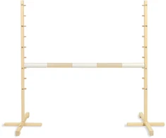 Šuolių kliūtis šviesiai smėlio spalvos medinė 120 cm