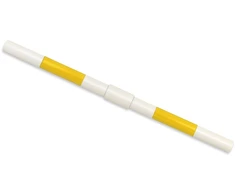Super Hobby Horse Žaislinio žirgo šuolių kartelė geltona 160 cm
