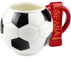 Sprintigo Didelė futbolo formos puodelis su 700 ml talpa, futbolo gerbėjams