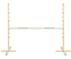Šuolių kliūtis hobby horse sportui smėlio spalvos 160×120 cm