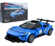 Techniniai konstruktoriaus blokai 1:28 Maserati MC20 GT2 mėlynas