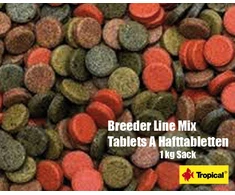 Tropical Breeder Line Mišrios Tabletės A su Česnaku 1kg